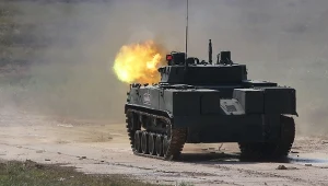 Rosja pomaga Chinom w przygotowaniu się do ewentualnego ataku na Tajwan. Na zdj. bojowy wóz desantowy BMD-4M