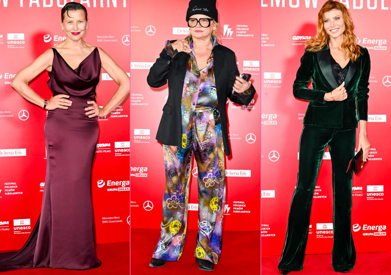 Plejada gwiazd na Gali Zakończenia 50. Festiwalu Polskich Filmów Fabularnych 2025 - Katarzyna Herman, Katarzyna Figura, Agata Załęcka Plejada gwiazd na Gali Zakończenia 50. Festiwalu Polskich Filmów Fabularnych 2025 - Katarzyna Herman, Katarzyna Figura, Agata Załęcka