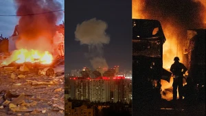 Rosja przeprowadziła w nocy zmasowany atak na Ukrainę