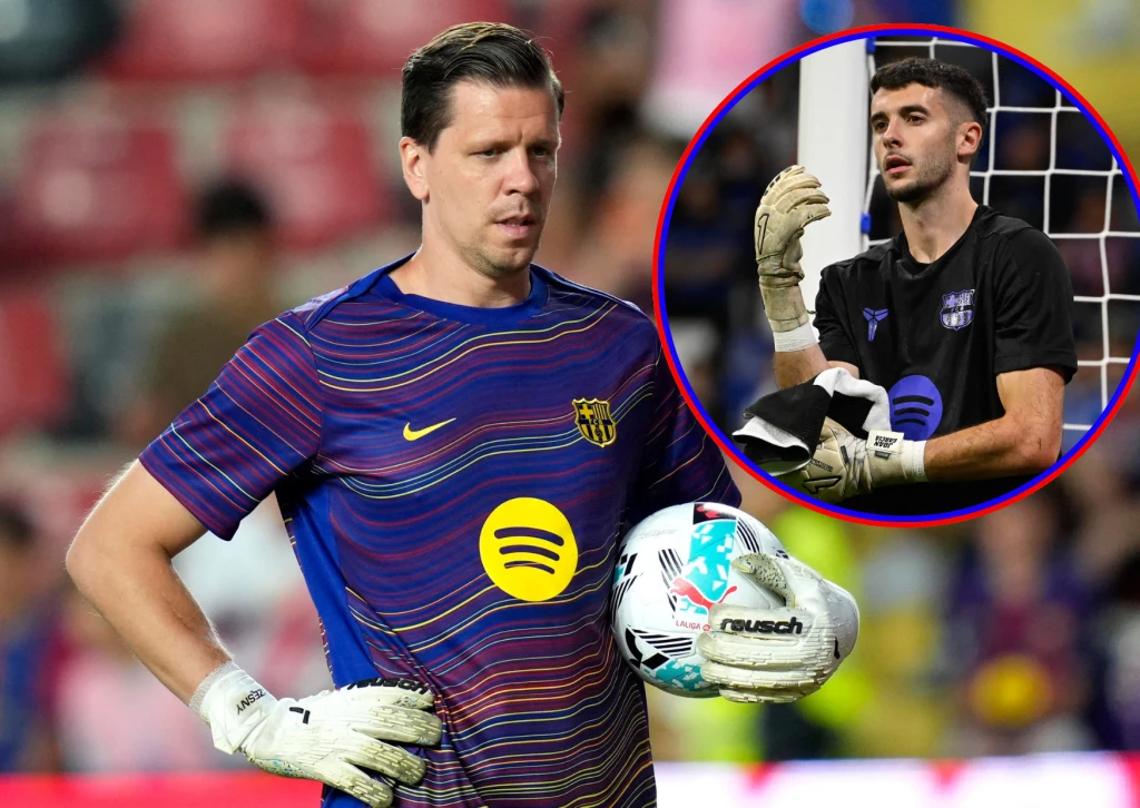 Wojciech Szczęsny i Joan Garcia Wojciech Szczęsny i Joan Garcia