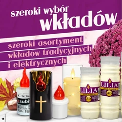 Katalog znicze. wkłady - Topaz