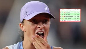 Iga Świątek znów odrobiła część strat do Aryny Sabalenki