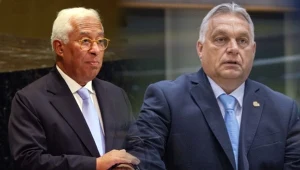 António Costa, przewodniczący Rady Europejskiej i premier Węgier Viktor Orban