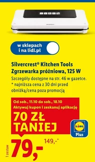 Zgrzewarka próżniowa SilverCrest