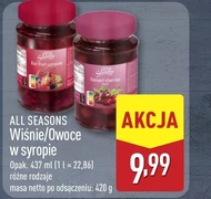 Owoc w syropie All Seasons