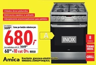 Kuchenka gazowo-elektryczna Amica