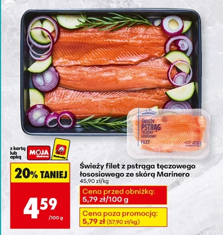 Filet z pstrąga Marinero