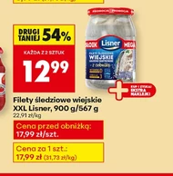 Filety śledziowe Lisner