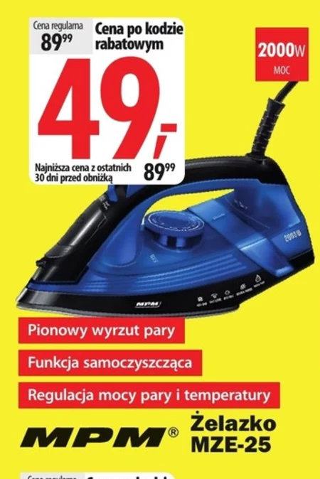 Żelazko MPM