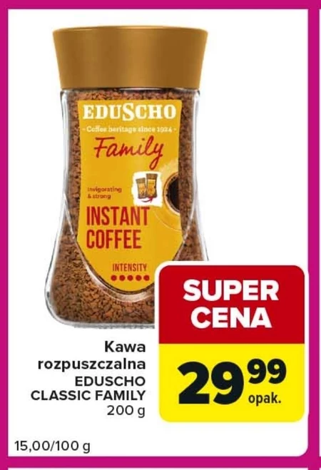 Kawa rozpuszczalna Eduscho
