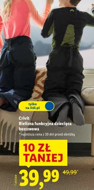 Bielizna bezszwowa Crivit