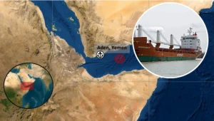 Pożar i ranni marynarze. Holenderski statek ostrzelany