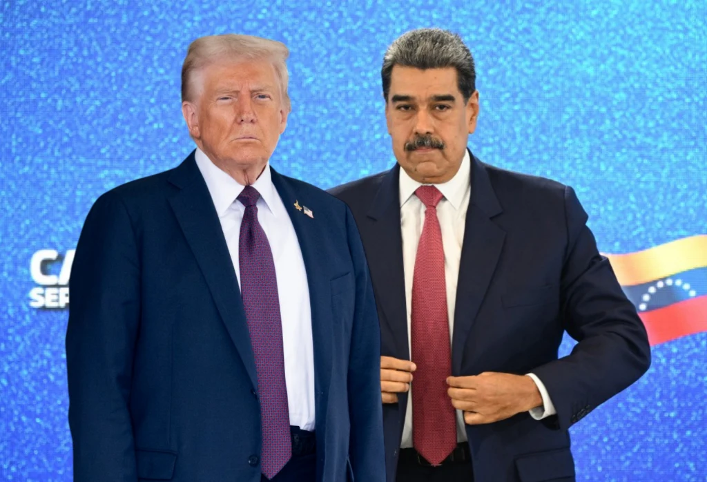 Prezydenci USA i Wenezueli: Donald Trump oraz Nicolas Maduro