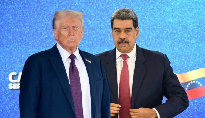 Prezydenci USA i Wenezueli: Donald Trump oraz Nicolas Maduro