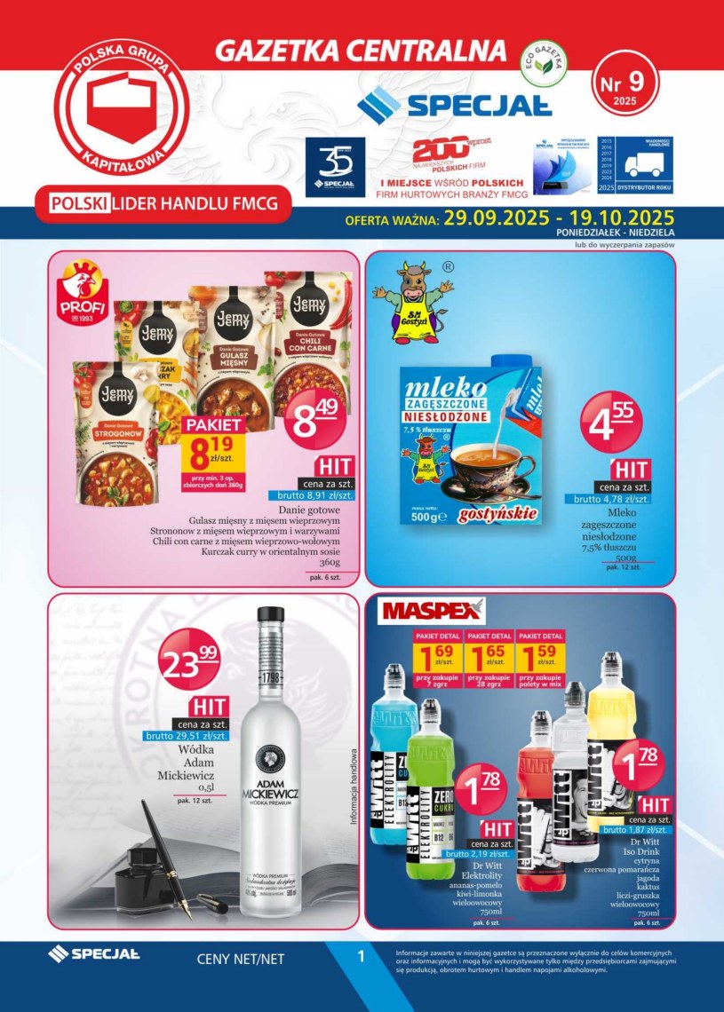 Gazetka promocyjna Specjał - wygasła 16 dni temu