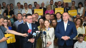 Katarzyna Pełczyńska-Nałęcz (na zdj. w środku) uzyskała rekomendację na urząd wicepremiera. We wtorek ostateczną decyzję podejmie Rada Krajowa Polski 2050