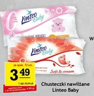 Вологі серветки Linteo