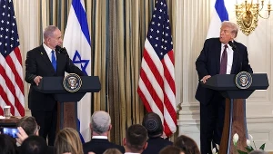 Spotkanie Binjamina Netanjahu z Donaldem Trumpem