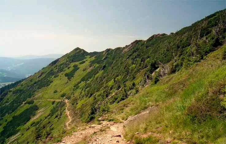 Karkonoskie Kozie Grzbiety mogą zachwycać. Karkonoskie Kozie Grzbiety mogą zachwycać.