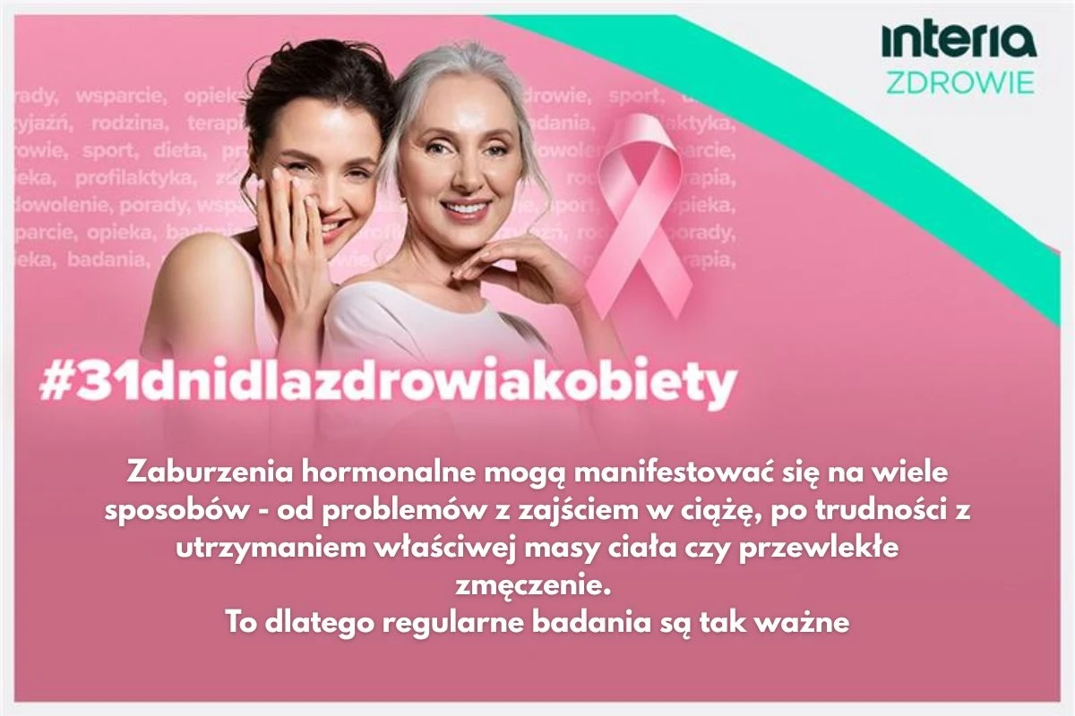 Zaburzenia hormonalne mogą powodować liczne objawy u kobiet