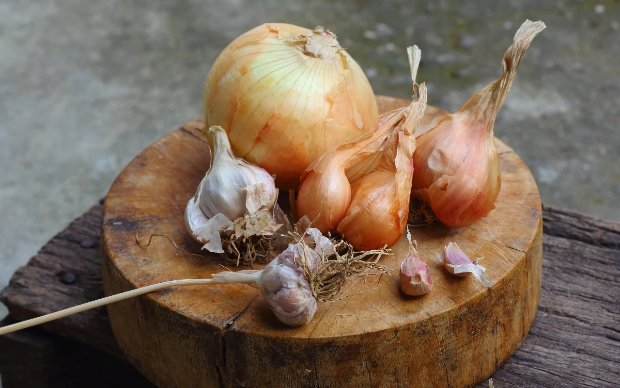Cebula i czosnek, chodź niepozorne, działają jak naturalne antybiotyki. Wraz z miodem tworzą trio idealne na choroby