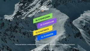 Pure Powder Tour rusza w październiku. Najnowsze filmy na ekranach kin