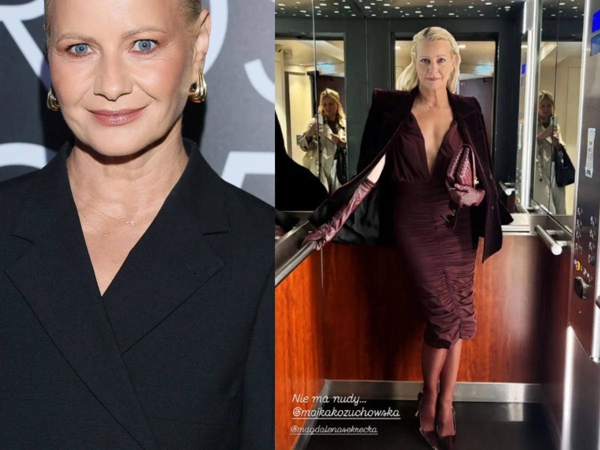 Małgorzata Kożuchowska w Paryżu