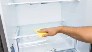 Spryskaj tą mieszanką lodówkę, a będzie lśnić. Usuwa pleśń i bakterie 