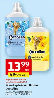 Płyn do płukania tkanin Coccolino