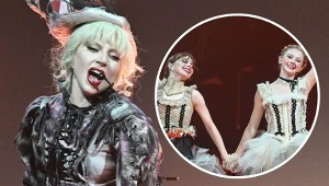 Gwiazdy "Wednesday" wystąpiły gościnnie na koncercie Lady gagi