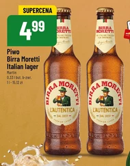 Piwo Birra Moretti