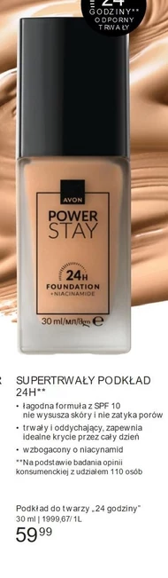 Podkład matujący Avon