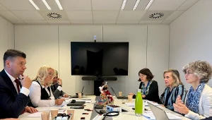 Rozmowy z przedstawicielami Komisji Europejskiej, fot. arch. UMWM