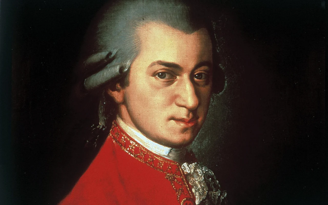 Wolfgang Amadeusz Mozart (obraz Johanna Nepomuka della Croce'a)