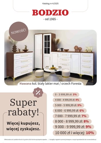 Gazetka promocyjna Bodzio, ważna od 01.10.2025 do 31.12.2025.
