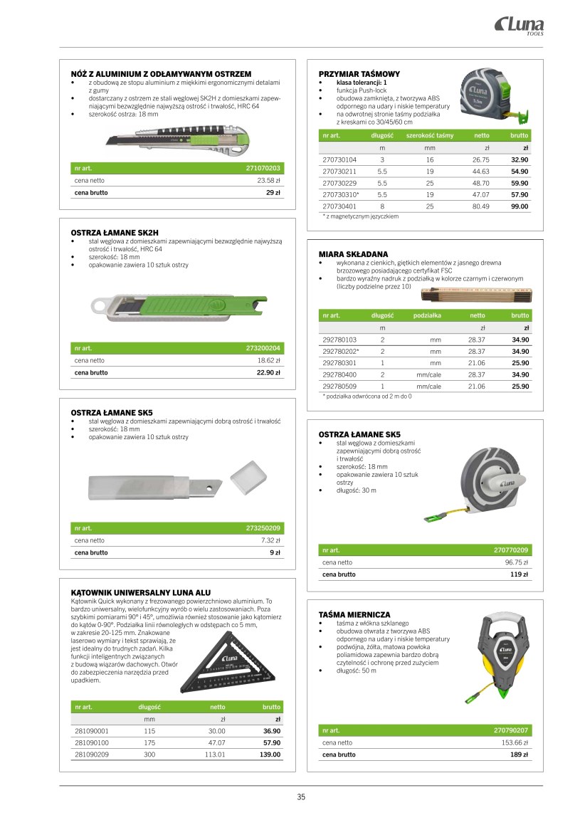 Gazetka: Moc narzędzi w twoich rękach - Luna - strona 35