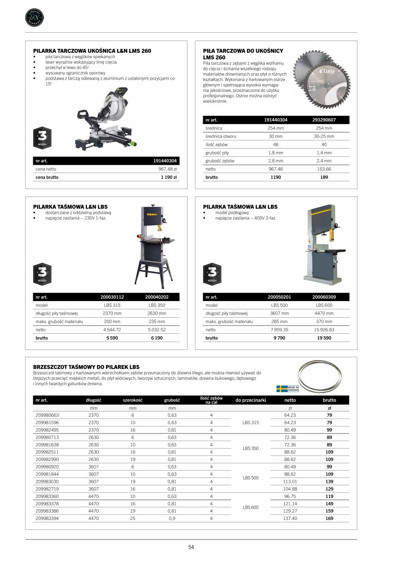 Gazetka: Moc narzędzi w twoich rękach - Luna - strona 54