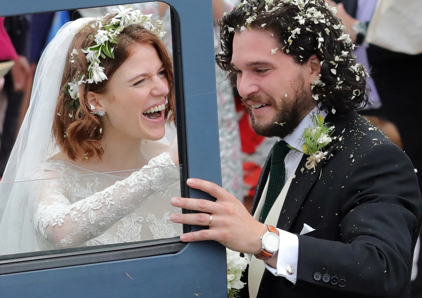 Rose Leslie, Kit Harington Rose Leslie, Kit Harington
