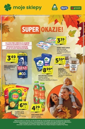 Gazetka promocyjna moje sklepy, ważna od 02.10.2025 do 14.10.2025.