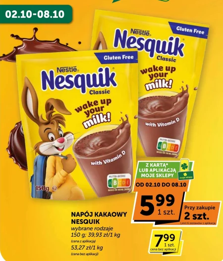 Napój kakaowy Nesquik