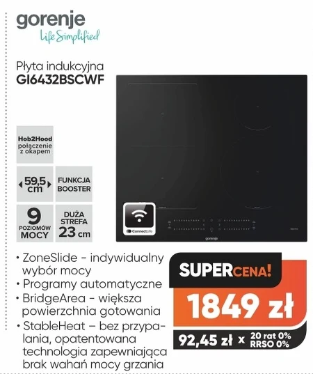 Płyta indukcyjna Gorenje
