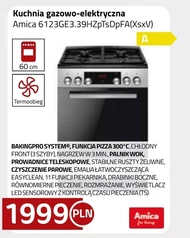 Kuchenka gazowo-elektryczna Amica