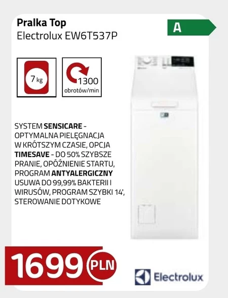Pralka Electrolux