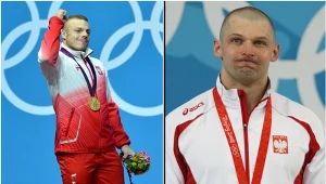 Adrian Zieliński (po lewej) i Szymon Kołecki byli mistrzami olimpijskimi w podnoszeniu ciężarów