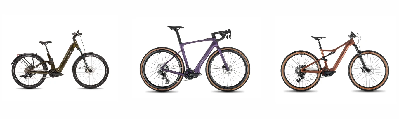 Przykłady rodzajów rowerów elektrycznych Przykłady rodzajów rowerów elektrycznych