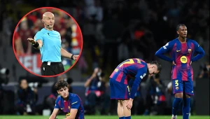 Kuriozalna wpadka po porażce Barcelony. Hiszpanie zaatakowali Marciniaka