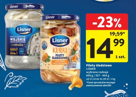 Filety śledziowe Lisner