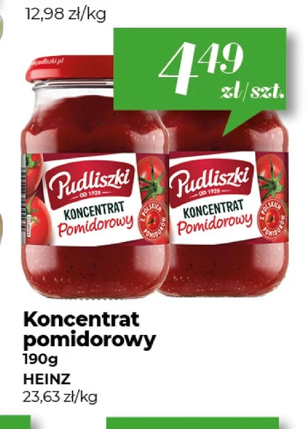 Koncentrat pomidorowy Heinz