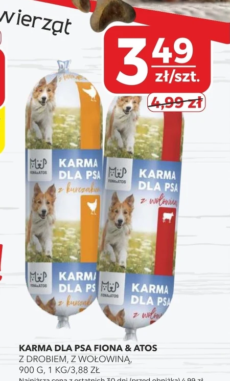 Karma dla psa Fiona&Atos