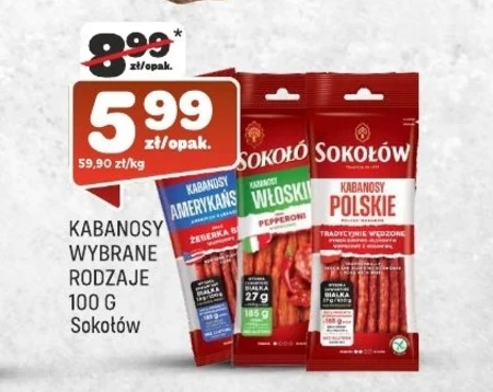 Kabanosy Sokołów